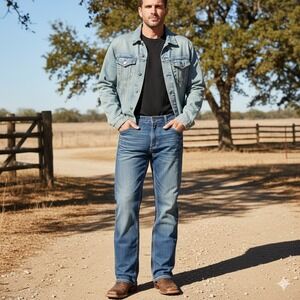 New Ariat FR M4 Relaxed Boot Cut Men's Work Jeans 40x36 NWT Flame Resistant CAT2